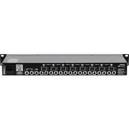 Algamaudio Mezclador de 8 Canales Estéreo Rackeable con Entradas Balanceadas