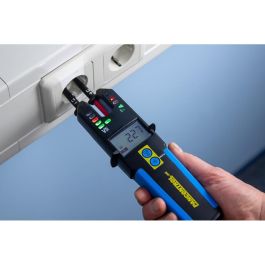 Pancontrol Probador de voltaje y continuidad, pantalla LED + LCD 1000V, NCV, ideal para instalaciones solares