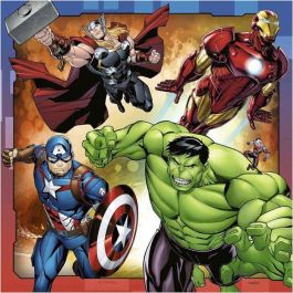 Ravensburger Rompecabezas Infantil Los Poderosos Vengadores - 3 Puzzles de 49 Piezas Cada Uno con Póster Guía para Niños 5+ Años Ravensburger Rompecabezas Infantil Los Poderosos Vengadores - 3 Puzzles de 49 Piezas Cada Uno con Póster Guía para Niños 5+ Años