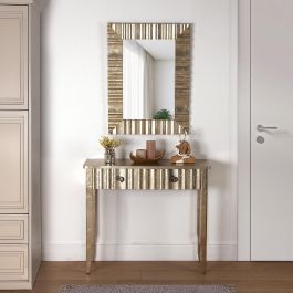 Consola Zest Versa 2 cajones 30x78x90 cm - Madera MDF Consola Zest Versa 2 cajones 30x78x90 cm - Madera MDF