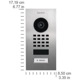 DoorBird D1101V Videoportero IP Estación de puerta empotrada de acero inoxidable V2A Precio: 628.89000042. SKU: B1GFCJV8S4