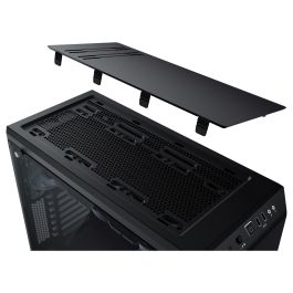 be quiet! PURE BASE 600 Naranja Negro Midi Tower con Ventana Lateral para Juego