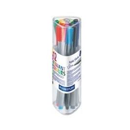 STAEDTLER Fineliner triplus 334 Multicolor 0.3mm Punta Metal - Caja 12 unidades Precio: 28.49999999. SKU: B12HEAFRSY