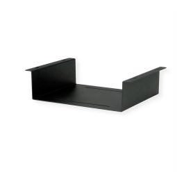 Roline 17030113 Halterung fr Systemeinheit, Soporte para Torre de PC, 10 kg Capacidad, Negro, Metal, 244.8 x 203 x 70.4 mm