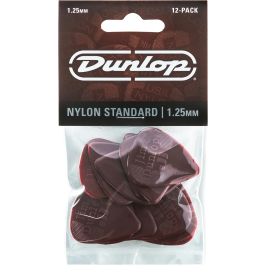 Dunlop Pack 12 Púas Nylon Standard - 1,25 Mm