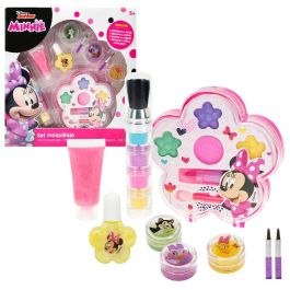 Disney Set de Maquillaje Minnie Mouse para Niñas +5 años: 8 Sombras, 4 Brillos, 2 Labiales, Esmalte y 4 Pinceles Precio: 14.4595. SKU: B14MHJRJCZ