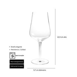 Aosta Copa Burdeos H 229 Mm 62 Cl (6 Unidades) Aosta Copa Burdeos H 229 Mm 62 Cl (6 Unidades)