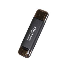 Transcend SSD Externo ESD310C 256GB USB 10Gbps Type C/A