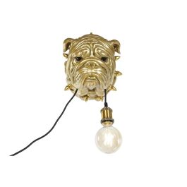 Lampara Aplique Moderno DKD Home Decor Dorado 23 x 29 x 25 cm Lampara Aplique Moderno DKD Home Decor Dorado 23 x 29 x 25 cm