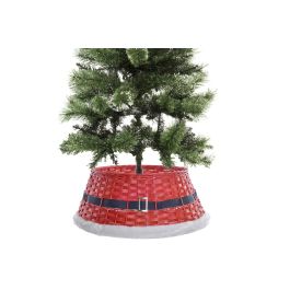 DKD Home Decor Base Árbol Navidad Tradicional Rojo Mimbre Madera 70 x 28 x 70 cm (2 Unidades) Precio: 35.99000042. SKU: B1HJ3RFK9B