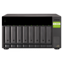 QNAP TL-D800C caja para disco duro externo Carcasa de disco duro/SSD Negro, Gris 2.5/3.5" QNAP TL-D800C caja para disco duro externo Carcasa de disco duro/SSD Negro, Gris 2.5/3.5"