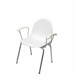 PIQUERAS Y CRESPO Pack 4 sillas Ves plastico blanco ¡Ultimas unidades!!