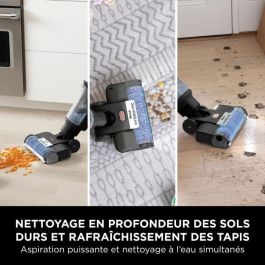 Shark WD210EU Limpiador sin Cable para Suelos Duros HydroVac 3 en 1 Aspira, Pasa la Mopa y Limpia