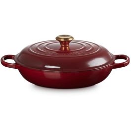 Le Creuset 21180309494441 Signature Cacerola Baja Redonda de Hierro Fundido, 30cm, Rhone Precio: 281.88999982. SKU: B1AGDG9VA2