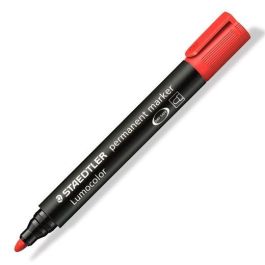 Staedtler Marcador Permanente Lumocolor 352-2 Rojo, Punta Redonda, Resistente al Agua, Secado Rápido (Pack 10 Unidades) (10 Unidades) Precio: 7.88999981. SKU: S8422898