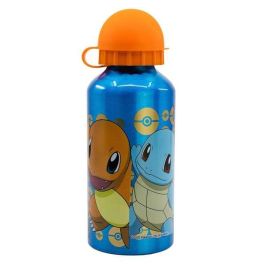 Stor Botella de Agua Infantil Pokémon Aluminio 400 ml para Niños +3 Años