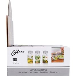 Anna Salero Vidrio Decorado 3 Surtidos 4x4x10 cm