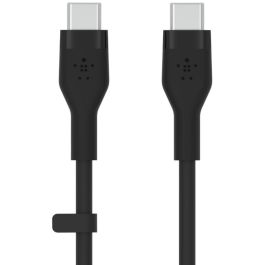 Belkin Cable USB-C a USB-C flexible, carga rápida 60W, 1m, negro Precio: 37.59000036. SKU: S0448161
