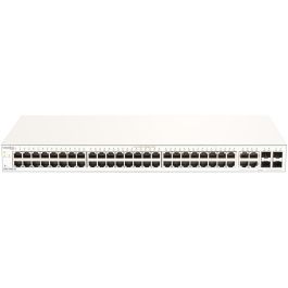 D-Link DBS-2000-52 Nuclias Switch Gigabit Layer2 Gestionado 52 Puertos (48x 10/100/1000 + 4 Combo SFP) Montaje en rack