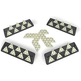 Goliath Triominos Classic Juego de Mesa Familiar con 56 Piezas y Regla para Niños a Partir de 6 Años