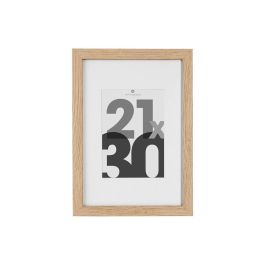 Atmosphera Marco de Fotos de Madera Natural, 21x30 cm, A4, Para Pared o Mesa, Decoración del Hogar