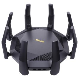 ASUS RT-AX89X Router WiFi 6 AX6000 Dual Band Negro 8 Antenas 2.4GHz 5GHz Ethernet MU-MIMO Mesh 2 Puertos USB 3.0