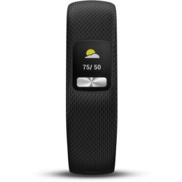 Garmin vívofit 4 Pulsera de Actividad Negra con Pantalla MIP, Monitor de Sueño y Calorías, Resistente al Agua