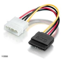 Equip Cable de Alimentación SATA a Molex 15 cm, Conector 5.25" Macho a 1 x SATA 15 pines Precio: 4.68999993. SKU: B1EBDGHZ8M