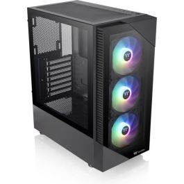 Caja de PC Mid Tower sin fuente de alimentación - THERMALTAKE View 200 TG ARGB (Negro) - ATX/Micro ATX - 3x120mm A-RGB - USB 3.0/2.0 - Vidrio templado Precio: 95.89000014. SKU: B1FAWD6DND