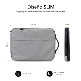 Subblim Advance Laptop Sleeve 15,6" Grey SUB-LS-2AS0101