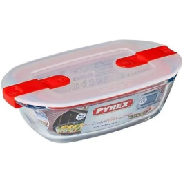 Pyrex Cook&Heat Hermetico Rectangular Vidrio 17x10x5 cm - 0.4 L Precio: 10.50000006. SKU: B15T59B6QQ
