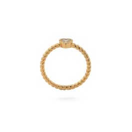 Anillo Mujer 24KAE 12417Y/56 16 Dorado Anillo Mujer 24KAE 12417Y/56 16 Dorado