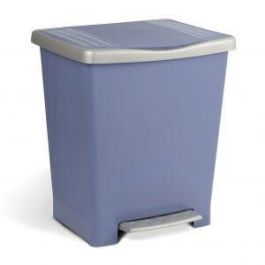 TA-TAY Millenium Cubo de Basura con Pedal 25L de Plástico Color Azul, 42 cm Alto, 31 cm Ancho, 33.5 cm Fondo Precio: 17.89000004. SKU: B1JQPYR7CY