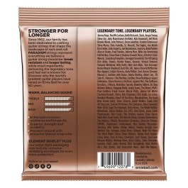 ERNIEBALL Juego Acústica Paradigm Phosphor Bronze 11-52 para Guitarra