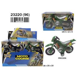 Moto carreras cross friccion 18.5x12x6 cm Moto carreras cross friccion 18.5x12x6 cm