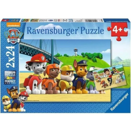 Ravensburger Pat'Patrouille Puzzle Heroic Dogs 2x24 piezas Rompecabezas Infantiles