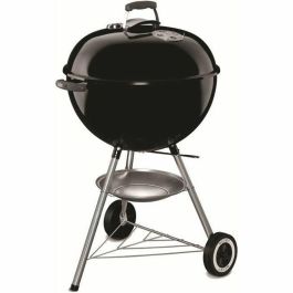 Weber WEB0077924004070 Barbacoa de Carbón Kettle Original, Ø57 cm, Acero Cromado, Negra