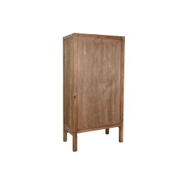 DKD Home Decor Armario Antik China Natural 52 x 180 x 88 cm Acabado Lacado Hecho a Mano 2 Cajones 2 Puertas
