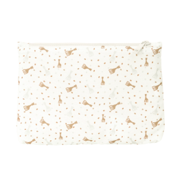 Portatodo Doble Sophie la Girafe Beige 23 x 16 x 3 cm