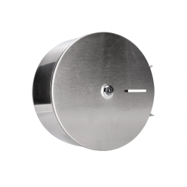 Q-connect Dispensador de Papel Higiénico Jumbo Acero Inoxidable 115x254x265 mm