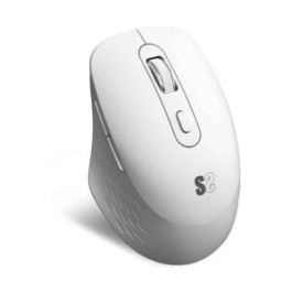 Ratón Ergonómico Inalámbrico por Bluetooth/ 2.4GHz Subblim Curve Ergo Dual Battery/ Batería recargable/ Hasta 1600 DPI/ Blanco Precio: 13.50000025. SKU: B17SPDC6AA