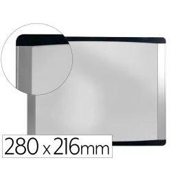 Bi-office Pizarra Blanca Magnética Inka Acero Lacado Marco Aluminio 280x216 mm Precio: 12.50000059. SKU: B1EPDJ927K