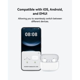 HUAWEI FreeBuds SE Auriculares Inalámbricos con Cancelación Activa de Ruido ANC, Bluetooth 5.4, IP54, Hasta 50h de Autonomía, USB-C, Negro