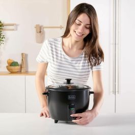 Arrocera Black & Decker BXRC1800E Negro 1,8 L
