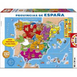 Educa 14870 Puzzle de 150 piezas: Mapa de Provincias de España. Juego educativo para niños y niñas +8 años. Alta calidad. Precio: 9.5000004. SKU: S2409707