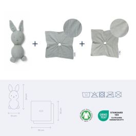 doomoo You&Me Edredón Bebé - Edredón Reversible y Reconfortante - Provisto de 2 Cuerpos para Transportar el Olor de los Padres, Verde doomoo You&Me Edredón Bebé - Edredón Reversible y Reconfortante - Provisto de 2 Cuerpos para Transportar el Olor de los Padres, Verde