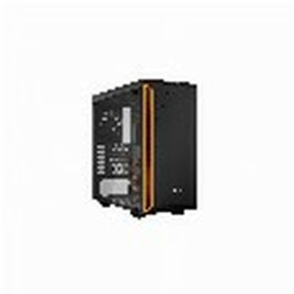 be quiet! PURE BASE 600 Midi Tower PC, Negro/Naranja con Ventana, Compatible ATX/micro ATX/Mini-ITX