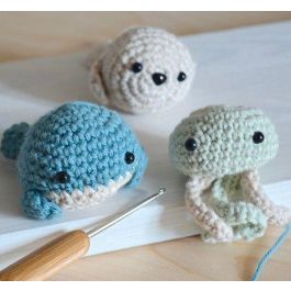 Sycomore SYC3517130011877 Caja Encantadora Amigurumi Animales Marinos Edades 10+