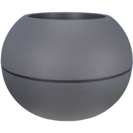 Riviera Maceta Bola D40 Gris Precio: 44.5000006. SKU: B1ED87X4GT
