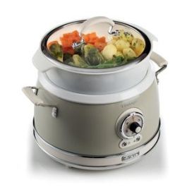 Ariete 2904/03 Olla Arrocera Multifunción Cocción Lenta, Mantener Caliente 24h Vintage Beige